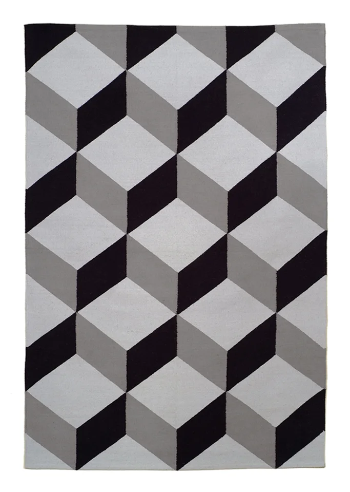 Le Sunday Empire Geometric Cotton Rug