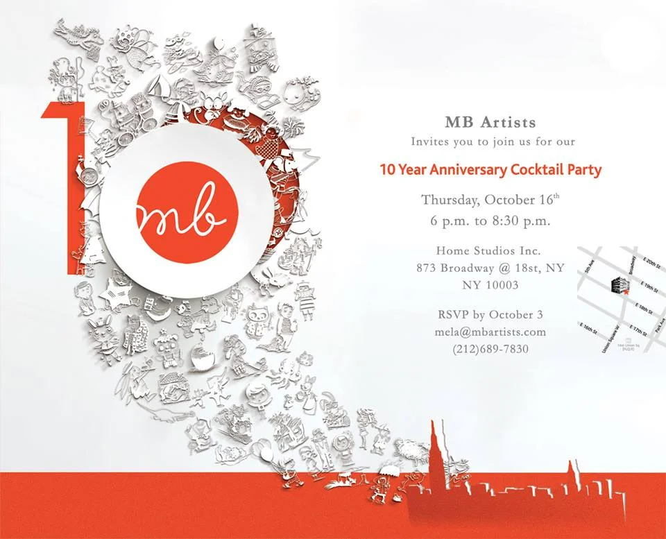 Designed by Jess Lam for MB Artists
