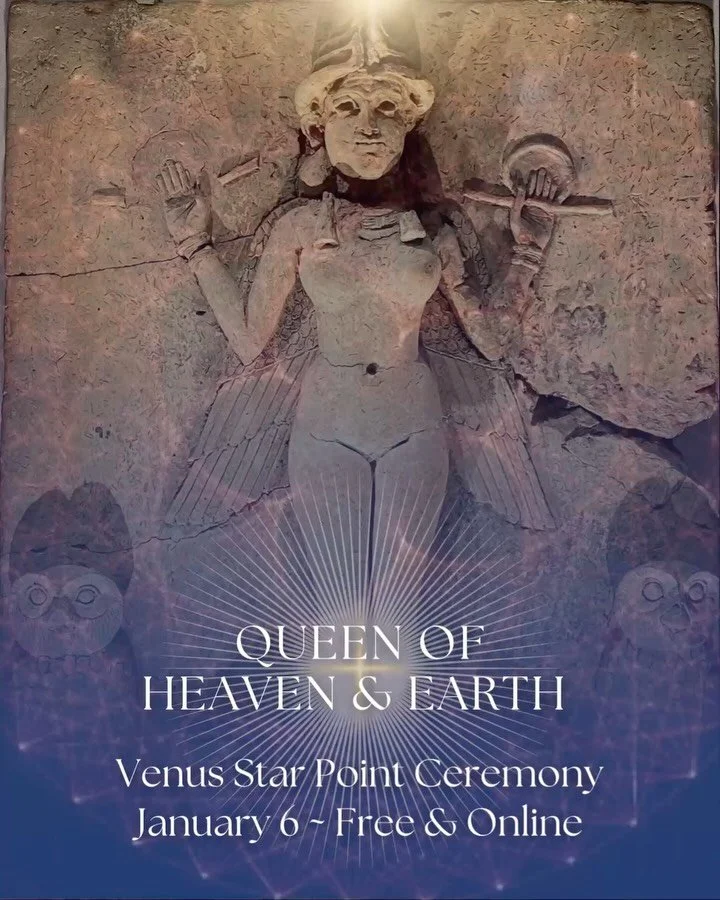 🌹☀️🌹Scroll the carousel👆🏽As we commence 2026, the Great Union of Venus and the Sun is upon us! The Venus-Sun Exterior Conjunction is January 6th (the day of the Epiphany!) at 8:35 am PST in the sign of Capricorn.

This conjunction with the Sun is