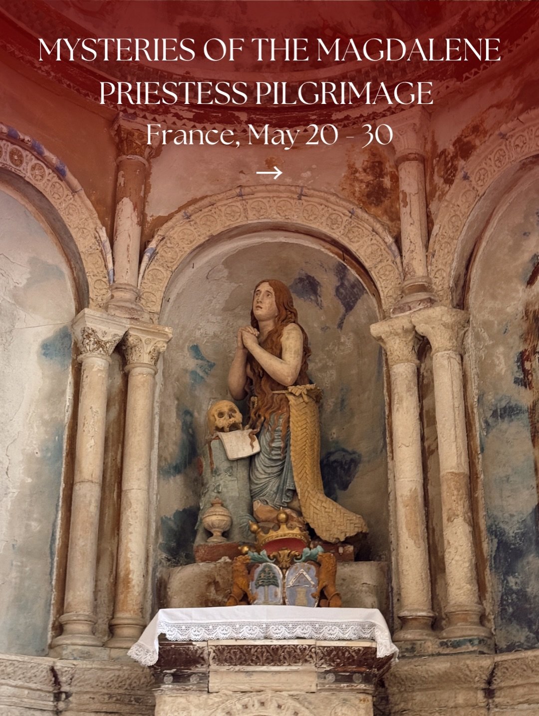 🌹⚜️Part 3 of 3: Cathar Lands of the Languedoc 🐉🕊️ A Window into the Magdalene Priestess Pilgrimage in Southern France, May 20-30.

Scroll the carousel above 👆🏽

Applications close tomorrow, Friday, March 6.
Comment 🌹ROSE🌹 to join us.
4 spots a