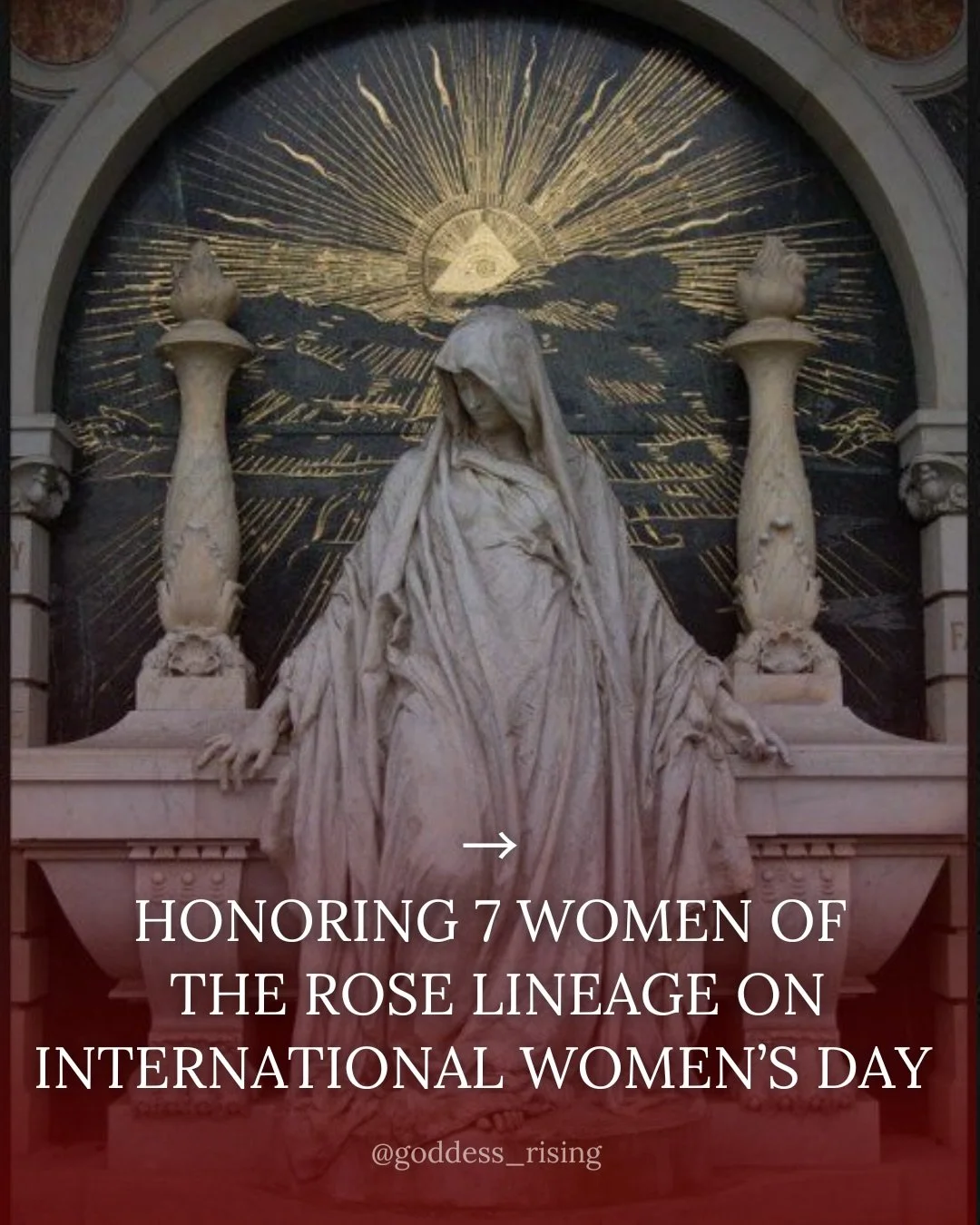 🔥🌹🔥 Through the arc of time, women have carried the sacred flame upon the Rose Path&hellip; Priestesses, Queens, Mystics and Visionaries who walked the Way of Love, embodying wisdom, courage, sovereignty, and sacred devotion.

Today, on Internatio