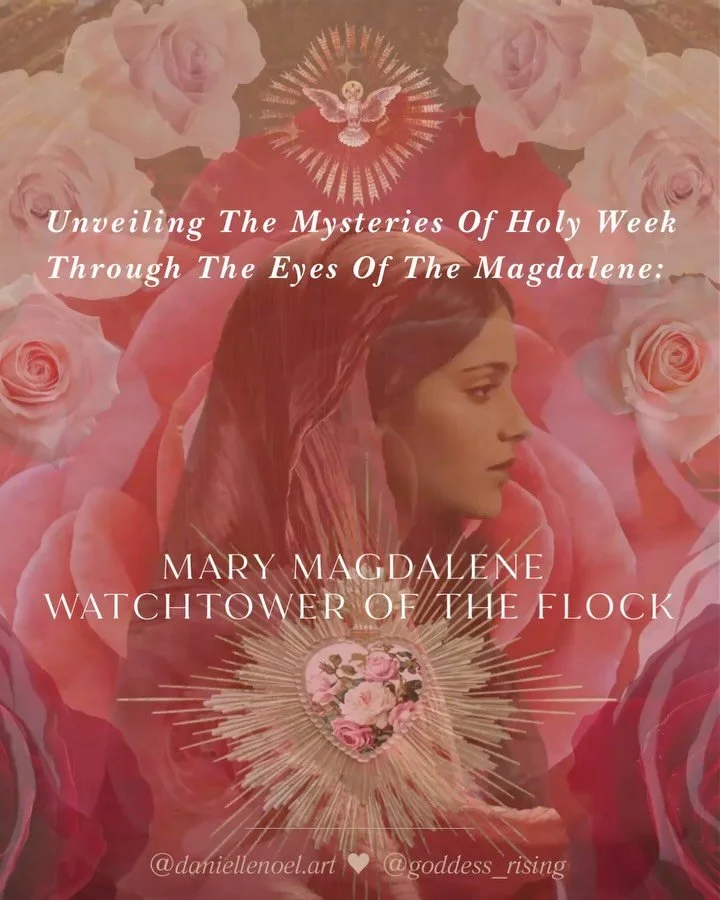 🌹Sacred Scroll Series Part 1. We begin Unveiling the Mysteries of Holy Week through the Eyes of The Magdalene. 

This unfolds during the time of Passover. The remembrance of liberation when the Israelites were freed from slavery in Egypt and crossed