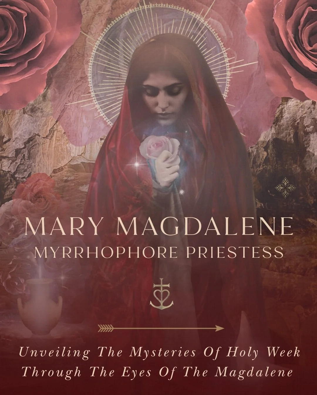 🌹🏺SACRED SCROLL SERIES Part 3 of 8: Magdalene as Myrrhophore Priestess.

Swipe Carrousel Above 👆🏽 

In early mystical Christian &amp; Gnostic tradition, Magdalene is honoured and remembered as the Myrrophore, the bearer of myrrh and sacred ointme