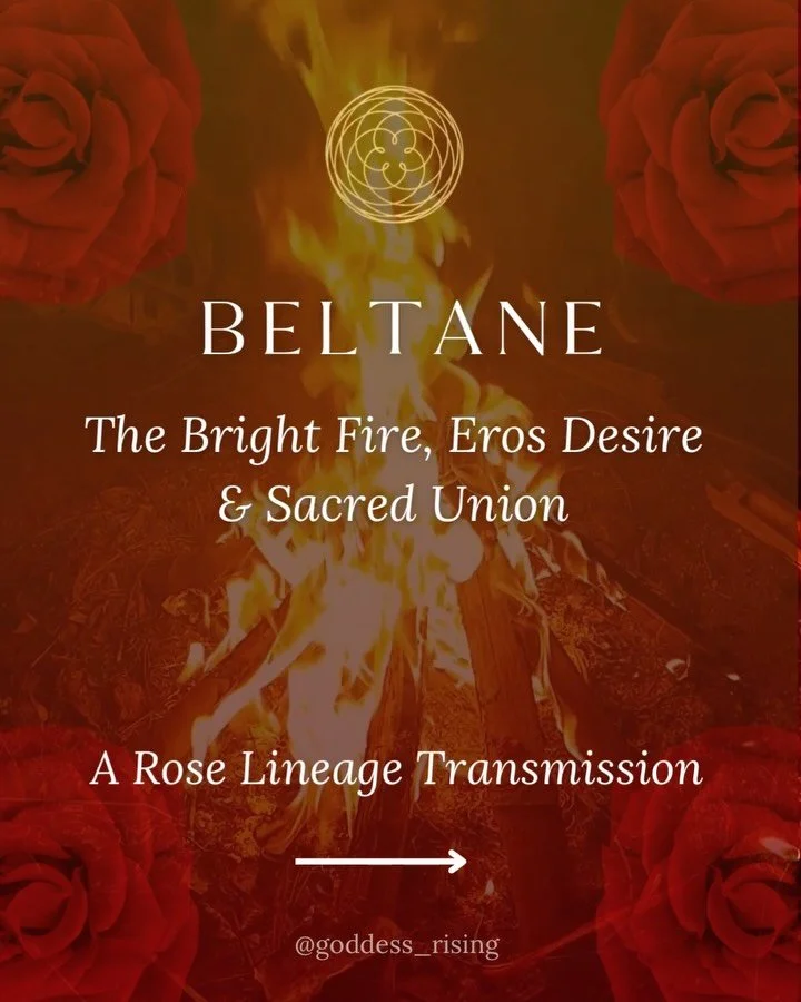 🔥🌹Blessings on this Solar Beltane with the Sun at 15&deg; Taurus, the exact midway point between spring equinox and summer solstice. Today is true Beltane!

🌹In the Rose Lineage, this is the Sabbat of Eros, honoring Mary Magdalene as the May Queen