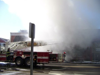 Fire Guts Buildings in Downtown Colon, MI