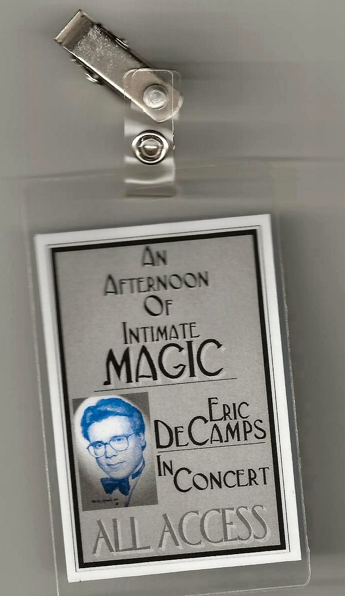 Eric DeCamps presents "Pure Magic" in Chicago