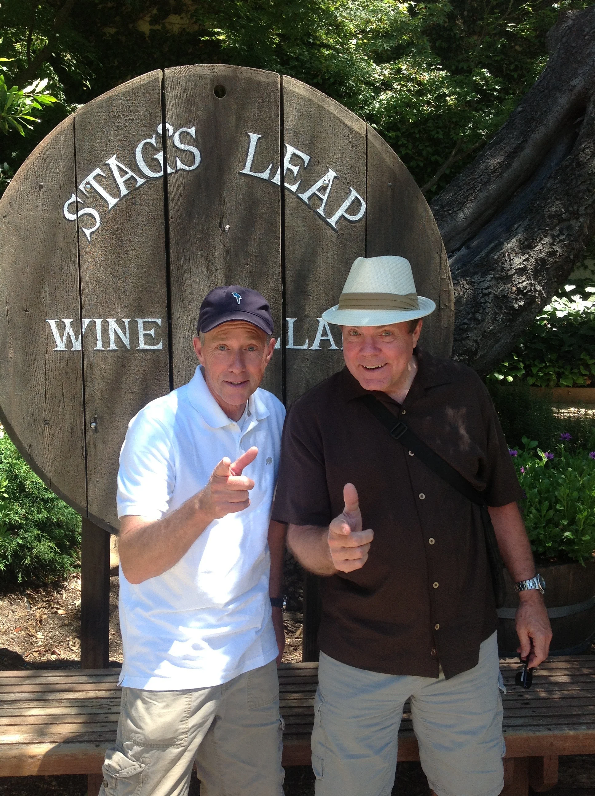 Walt Turner & Scott Wells at a Napa Valley Winery