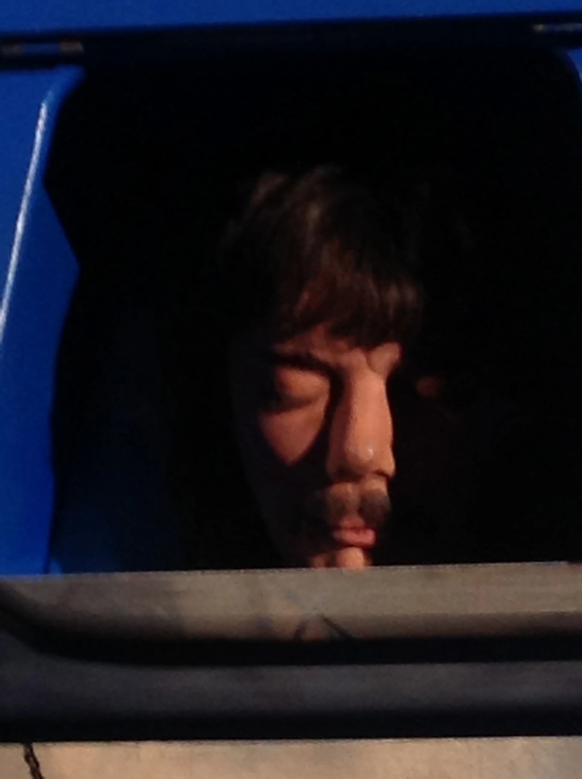 Detail of Henning's Face for Disembodied