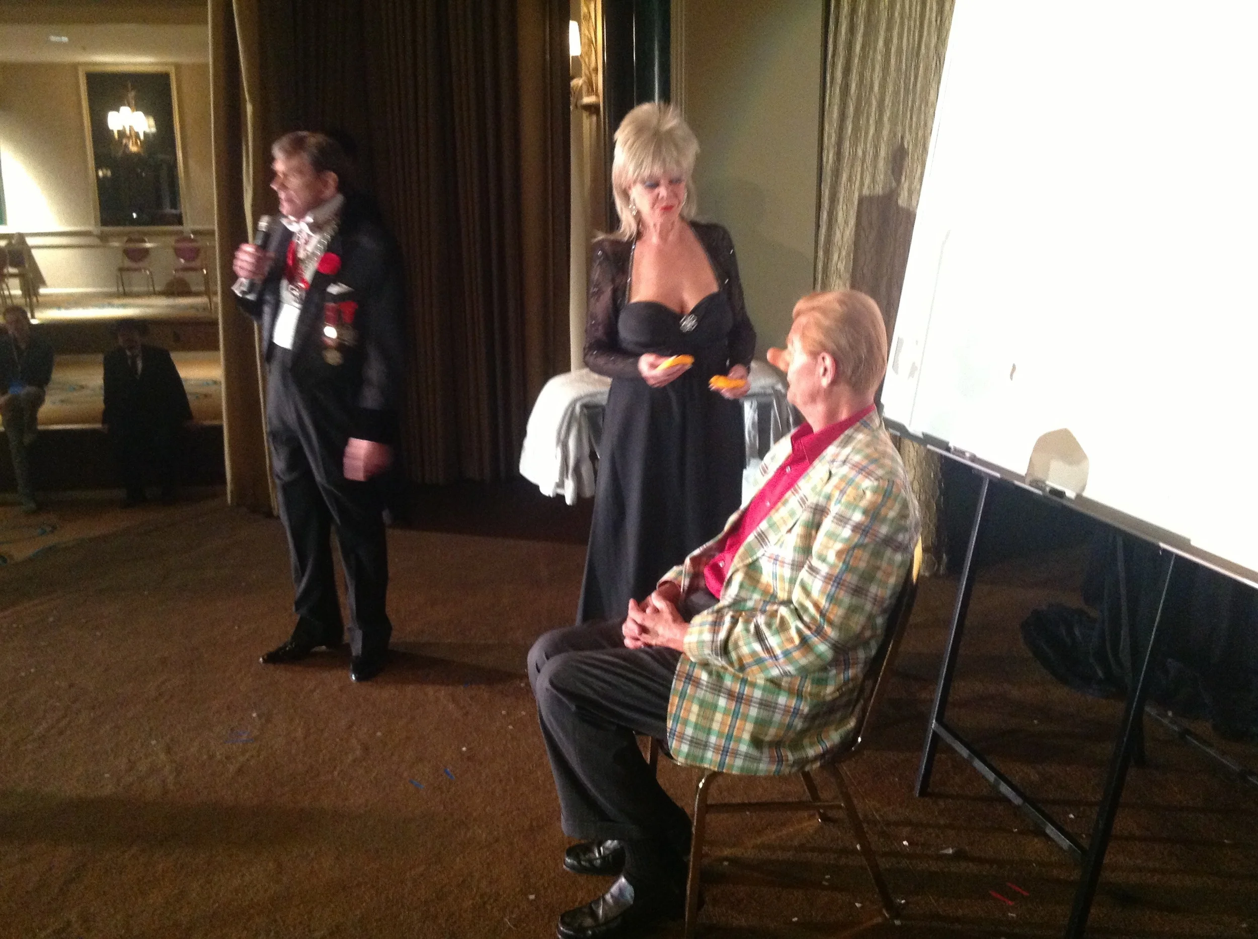 Comedy act by The Great Tomsoni and Tom Mullica
