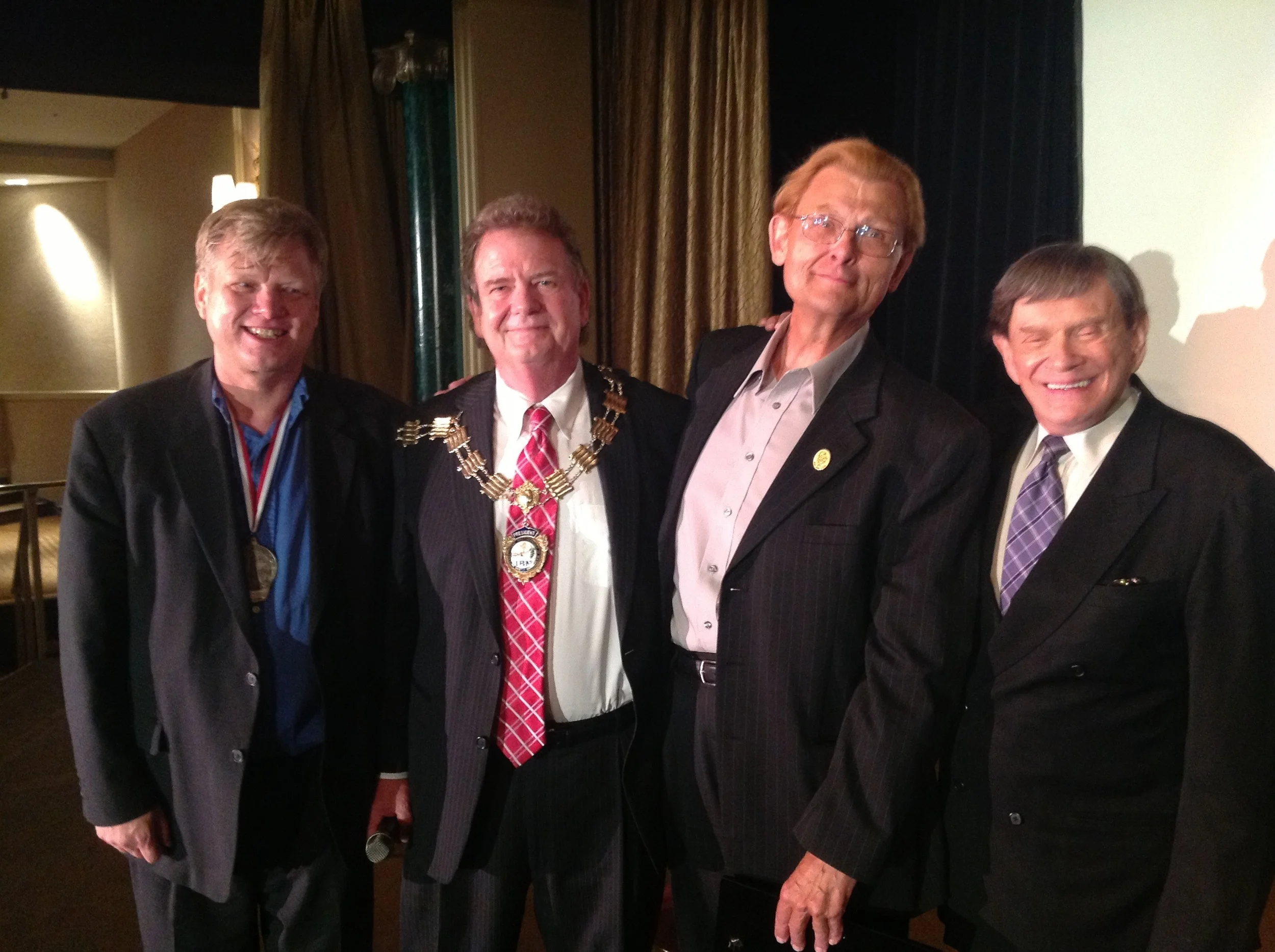 Mark Jensen, Bill Evans, Tom Mullica and Johnny Thompson