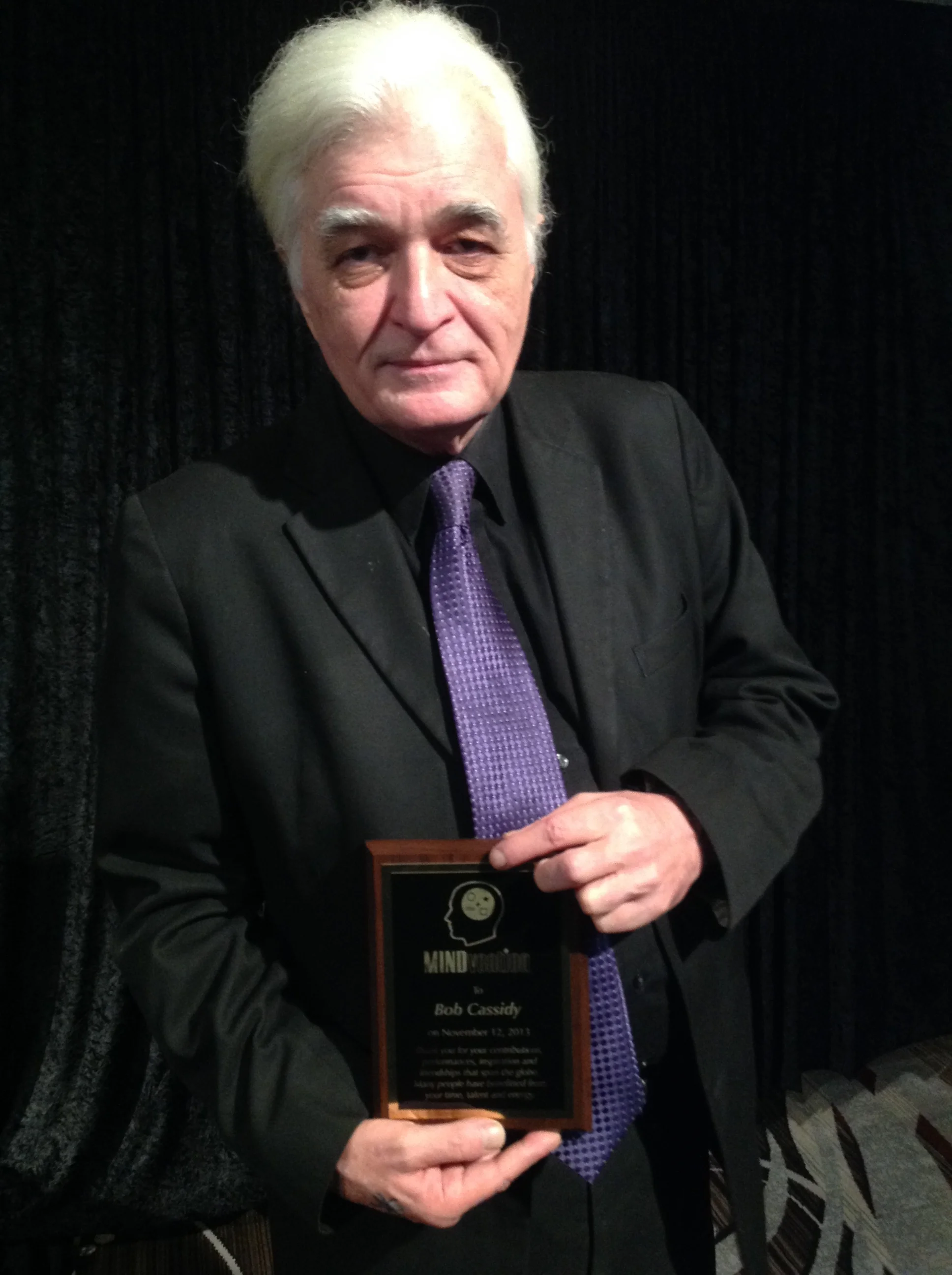 Bob Cassidy receives Lifetime Achievement Award