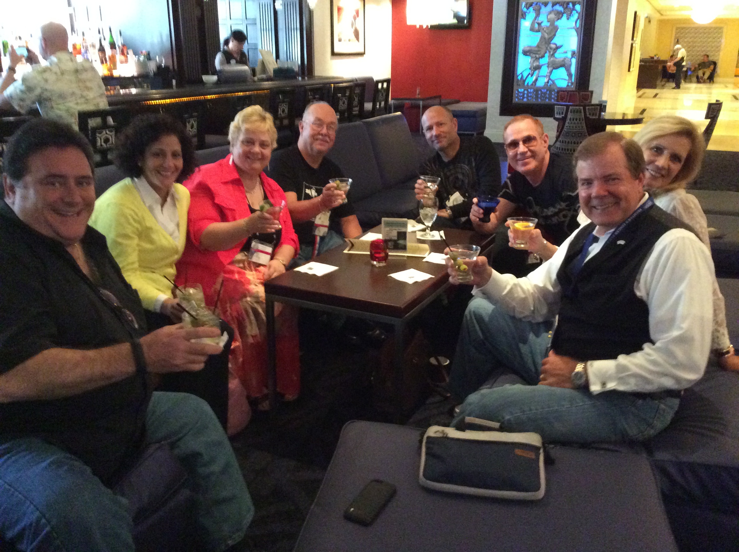 Joe Curcillo, Debbie Curcillo, Carol Garrett, Jim Cox, John Graybeal, Jarvis, Scott Wells &amp; Kathy Wells