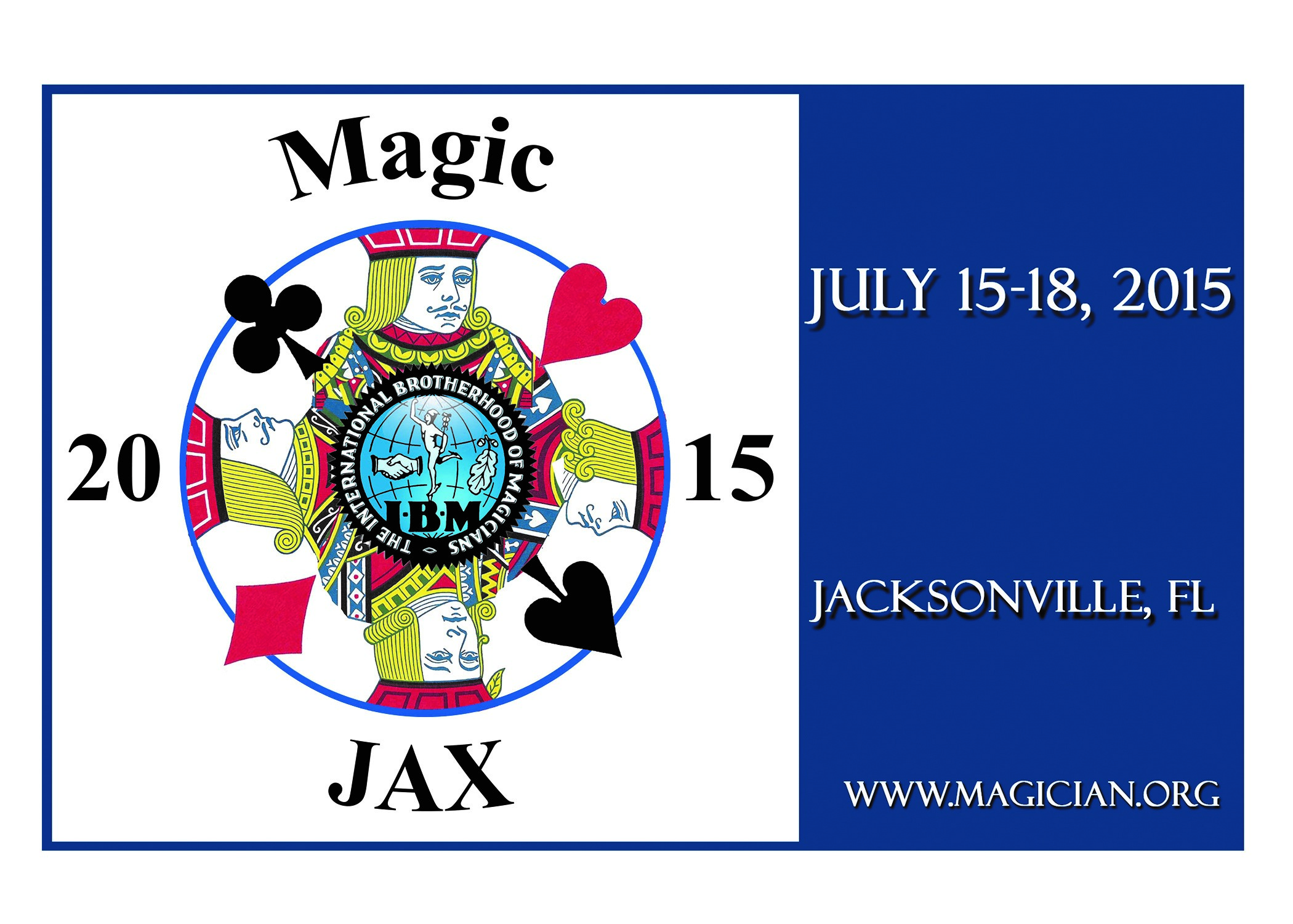 Register today for the I.B.M. convention in Jacksonville, Florida. Lots of great talent like Tom Mullica, Boris Wild, Eric Buss, Paul Cummins, the Outerbridges, David and Leeman, Soma, Bill Abbott, Chad Long, David Kaplan, and a lifetime award and tribute to Fantasio plus many, many more top international performers. Click on the banner above for more information. Join your friends and sign up today!