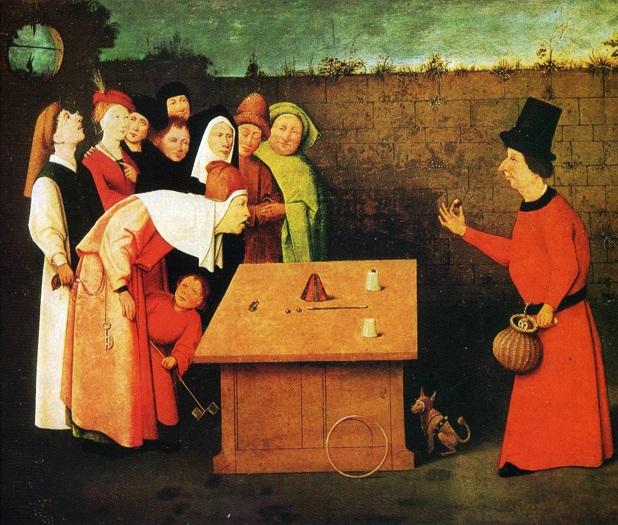 "The Conjurer" by Hieronymus Bosch
