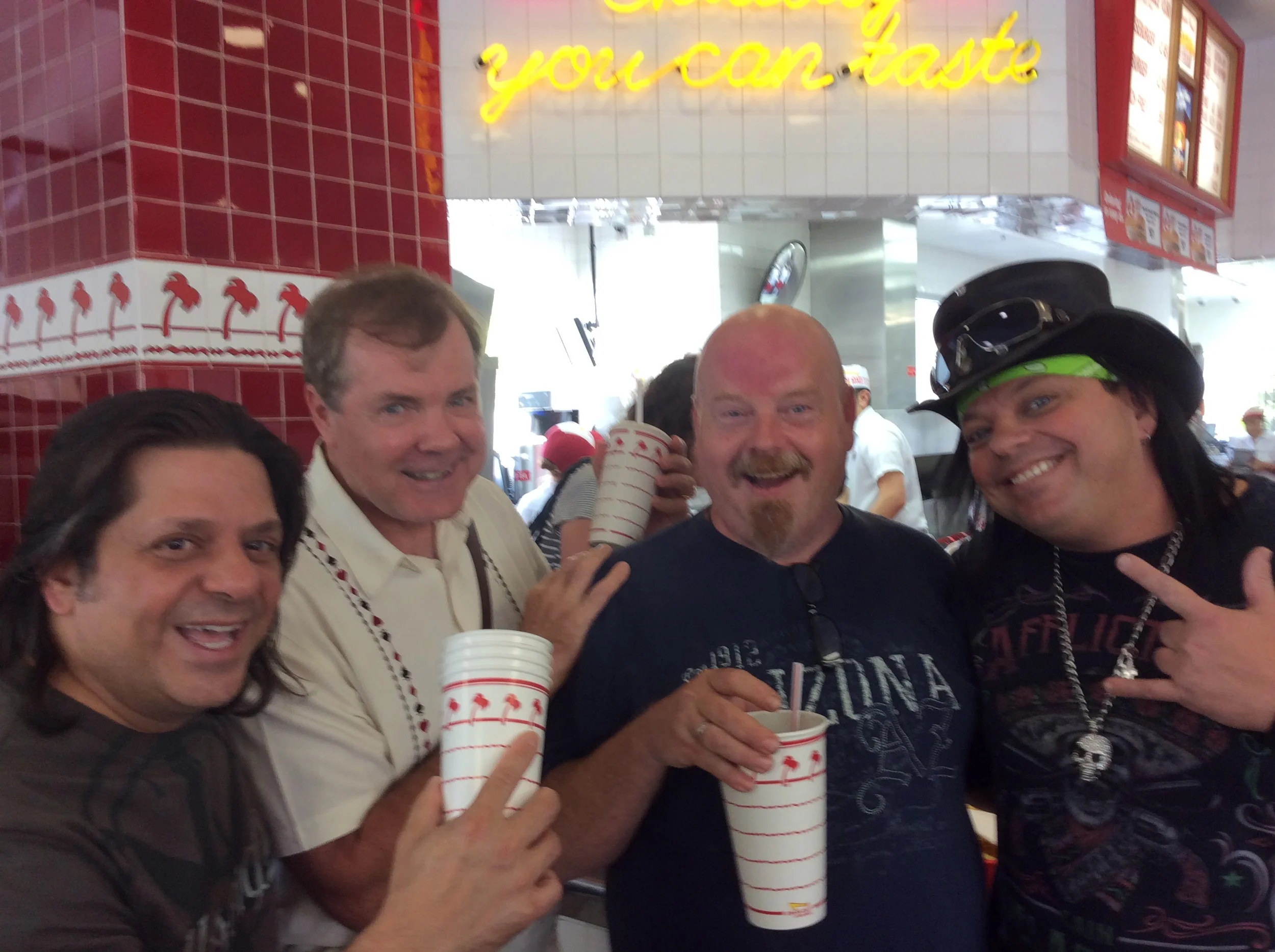 Steve Chezaday, Scott, Lanny Kibbey and Michael Trixx
