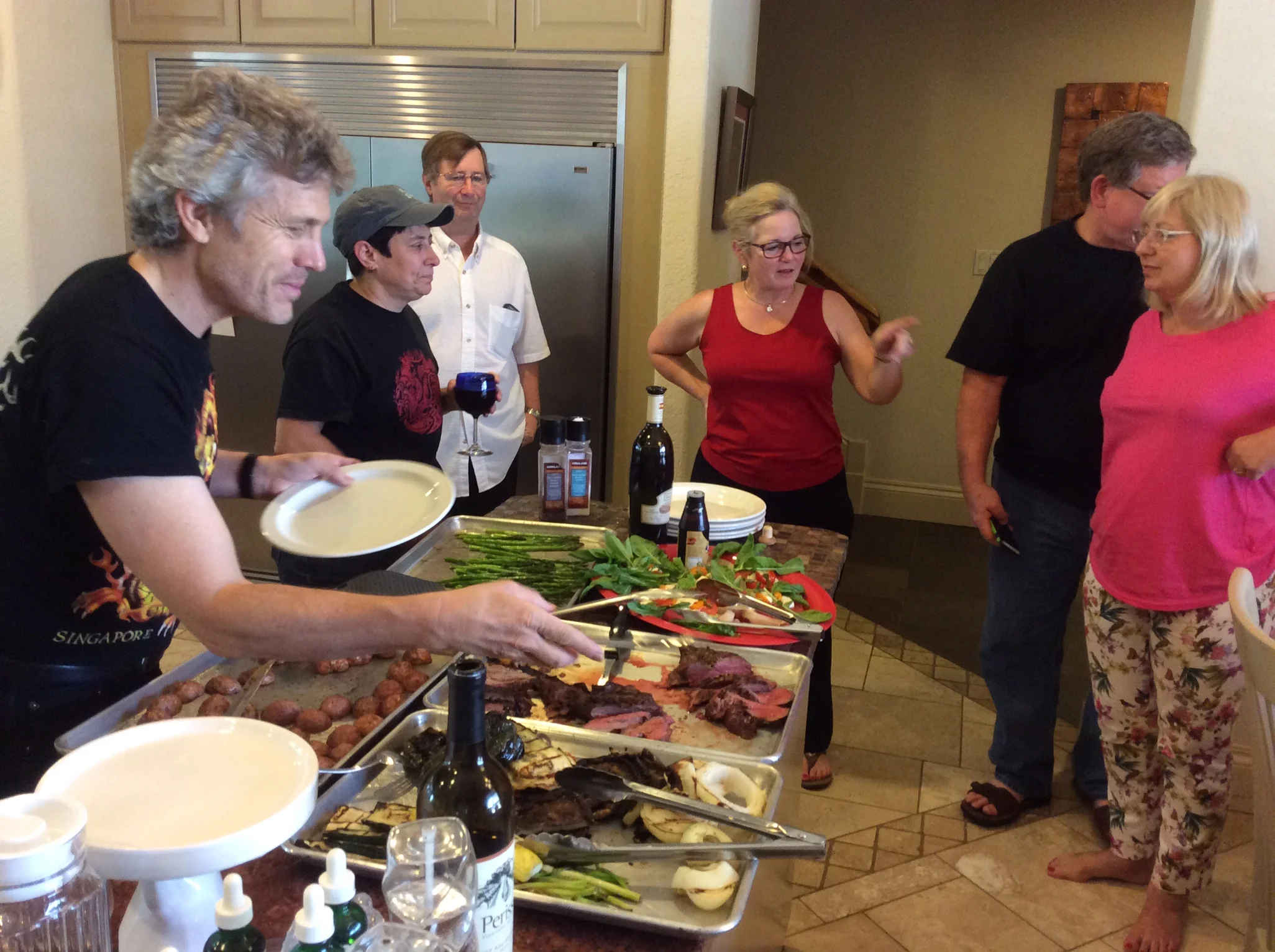 Jay Scott Berry serves up breakfast