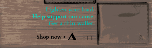 The thinnest wallet in the world. I have one and recommend that you get one, too. You can thank me later.