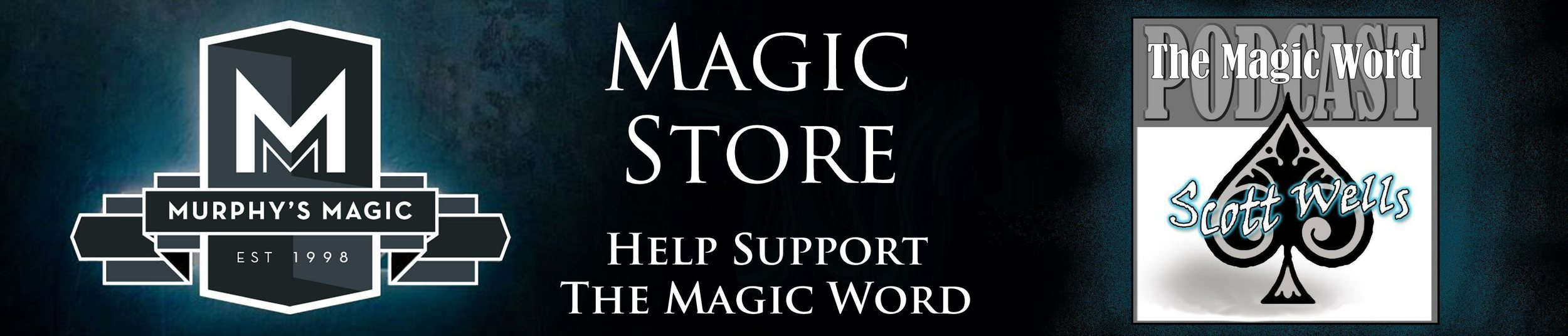 You can support The Magic Word with your purchase from our Magic Store. Please visit our Magic Store to order and/or download magic tricks.