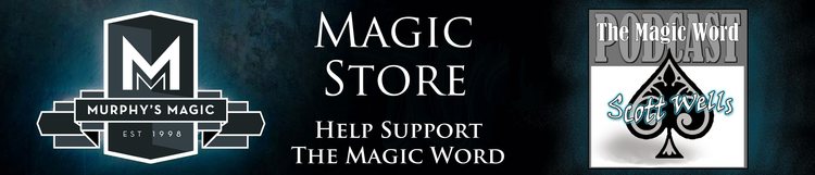 Visit The Magic Word Podcast's Magic Store to help support the podcast with your purchases.