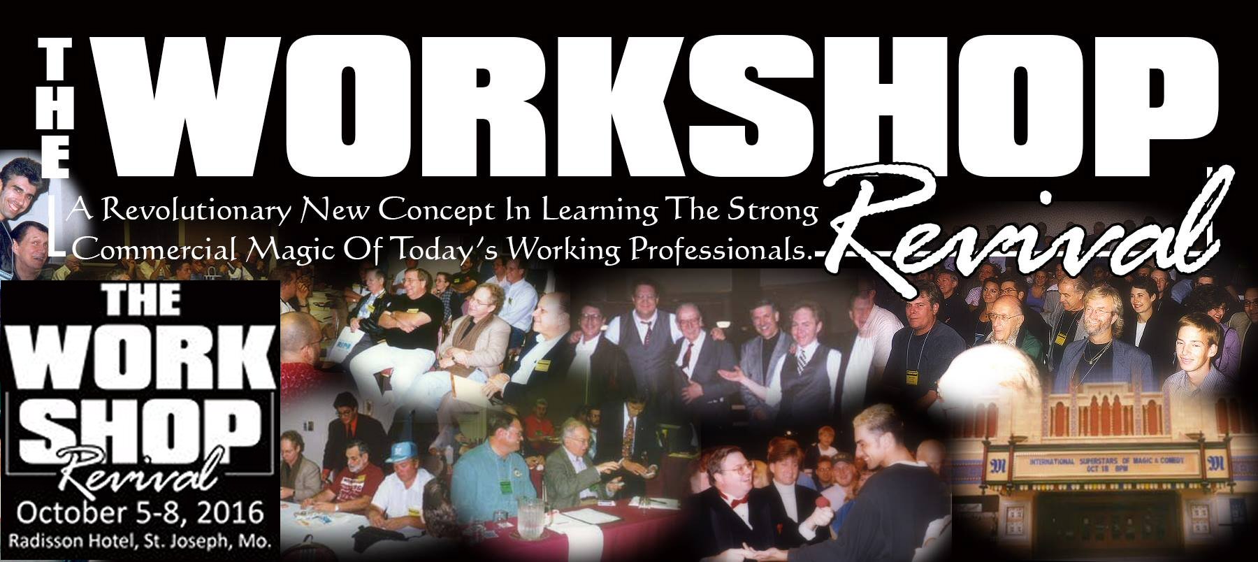 Click on the banner above to visit the Workshop's Facebook page for more information.