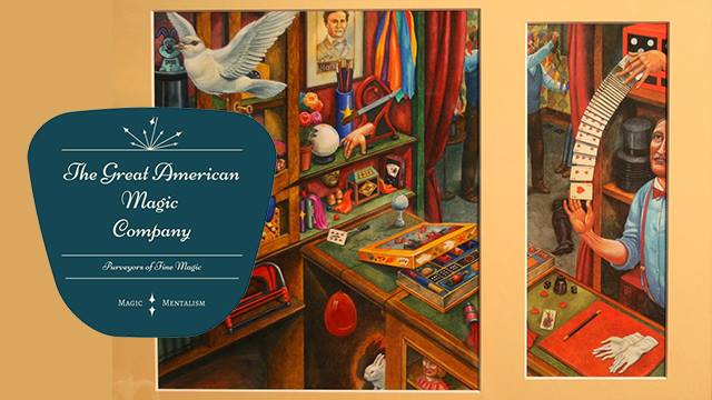Please support our sponsor. Visit their website at http://www.thegreatamericanmagiccompany.com/