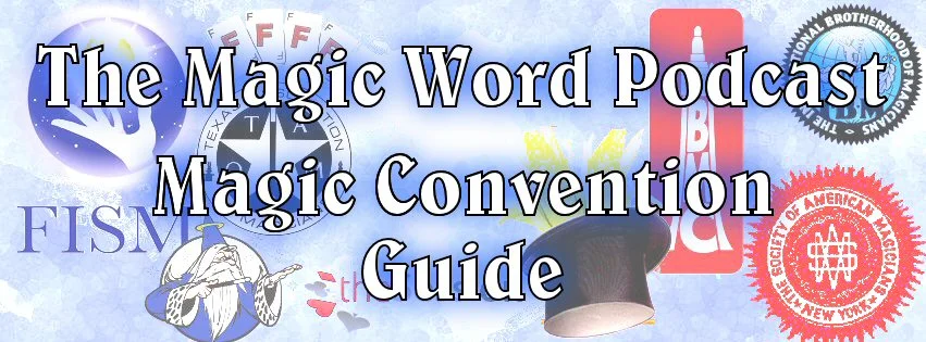 All convention listings are FREE . Contact Scott@themagicwordpodcast.com to have your convention listed. If you would like to record a sound clip and embed a banner ad, then please request ad prices.