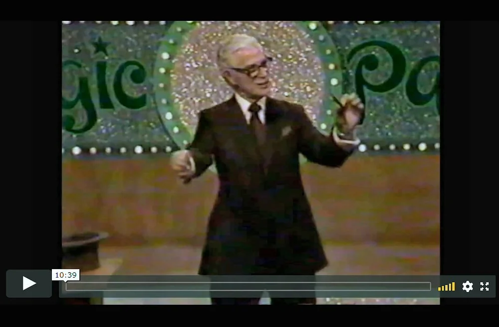 Jack Pyle performs card magic on  The Magic Palace .. Have more informaiton about this clip? Please  let us know .