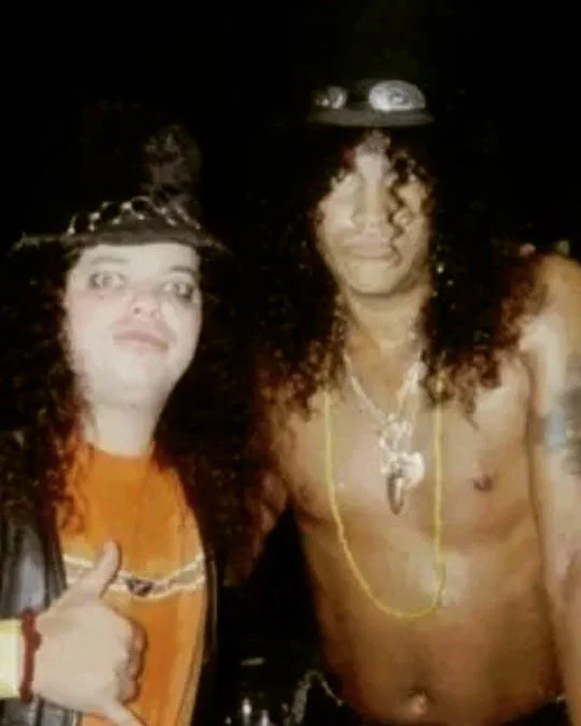 Michael Trixx with Nikki Sixx from Motley Crue