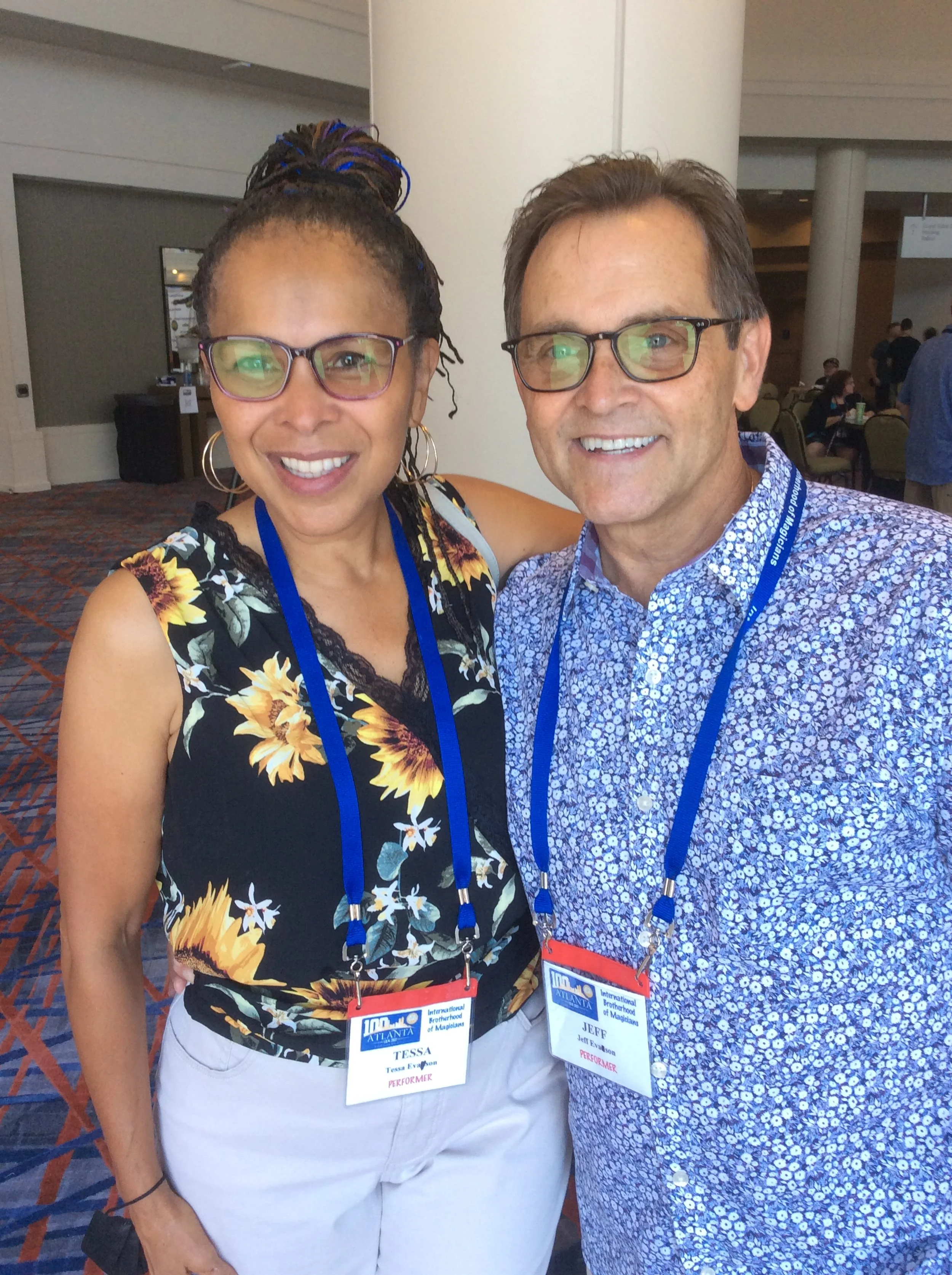 Tessa and Jeff Evason