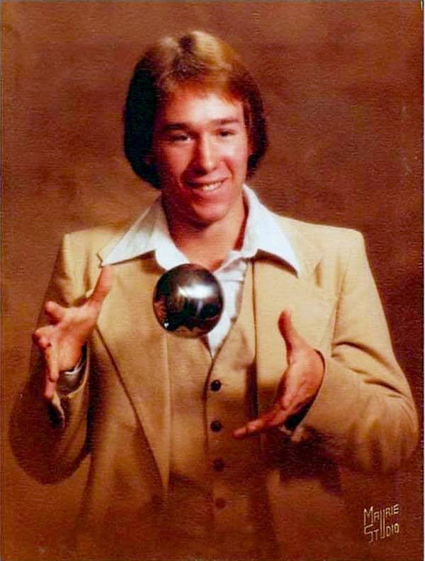 Early Joel Hodgson as a magician