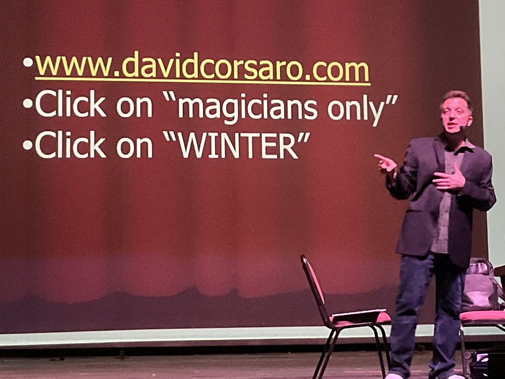 David Corsaro Lecture