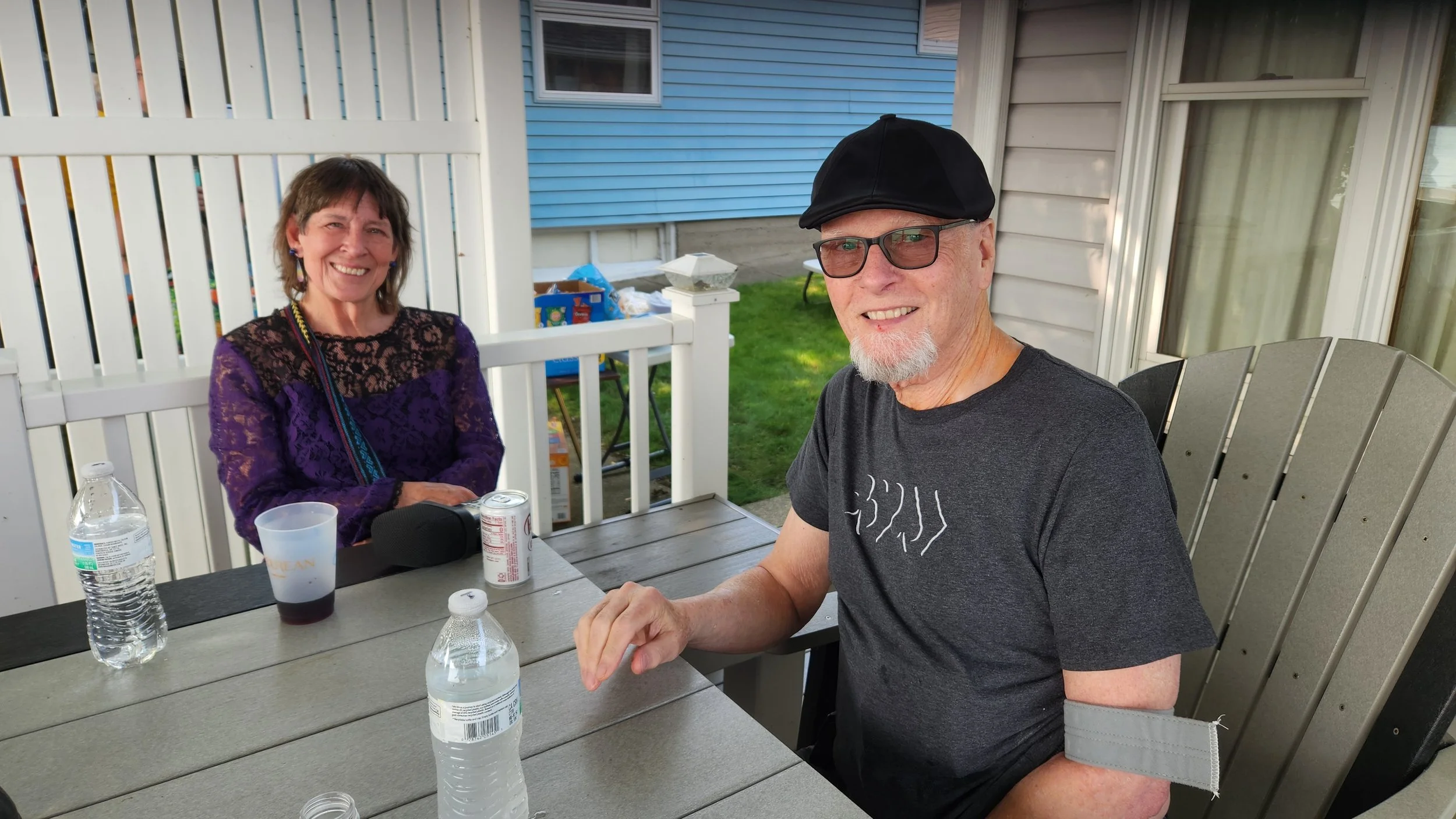 Maria Schweiter and Mike Powers