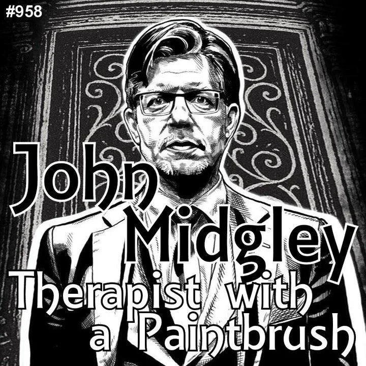 John Midgley - Therapist with a Paintbrush - Past National S.A.M. President, John Midgley, is a licensed therapist who is also an accomplished magician and graphic artist. #graphicart #graphicartist #comicbooks #magic #magician #societyofamericanmagi