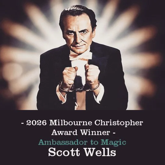 I am so excited to be in the Class of 2026 being awarded with the honor of the Milbourne Christopher award. The ceremony is still months away, but I just couldn't wait to share this announcement.