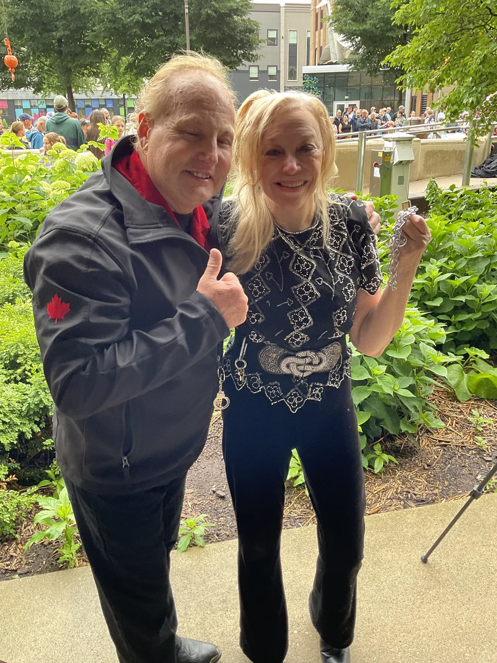 Dean Gunnarson and Dorothy Dietrich