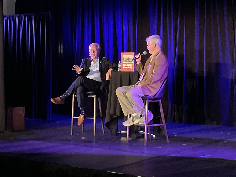 John Cox and Mike Caveney