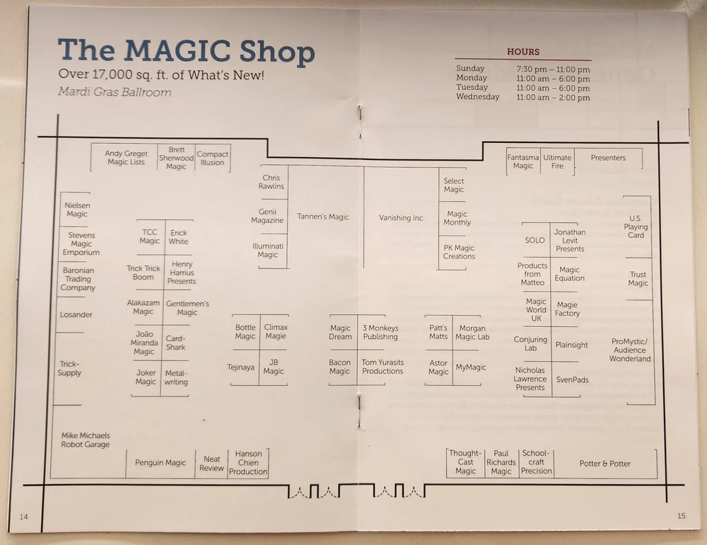 Dealer Room Layout