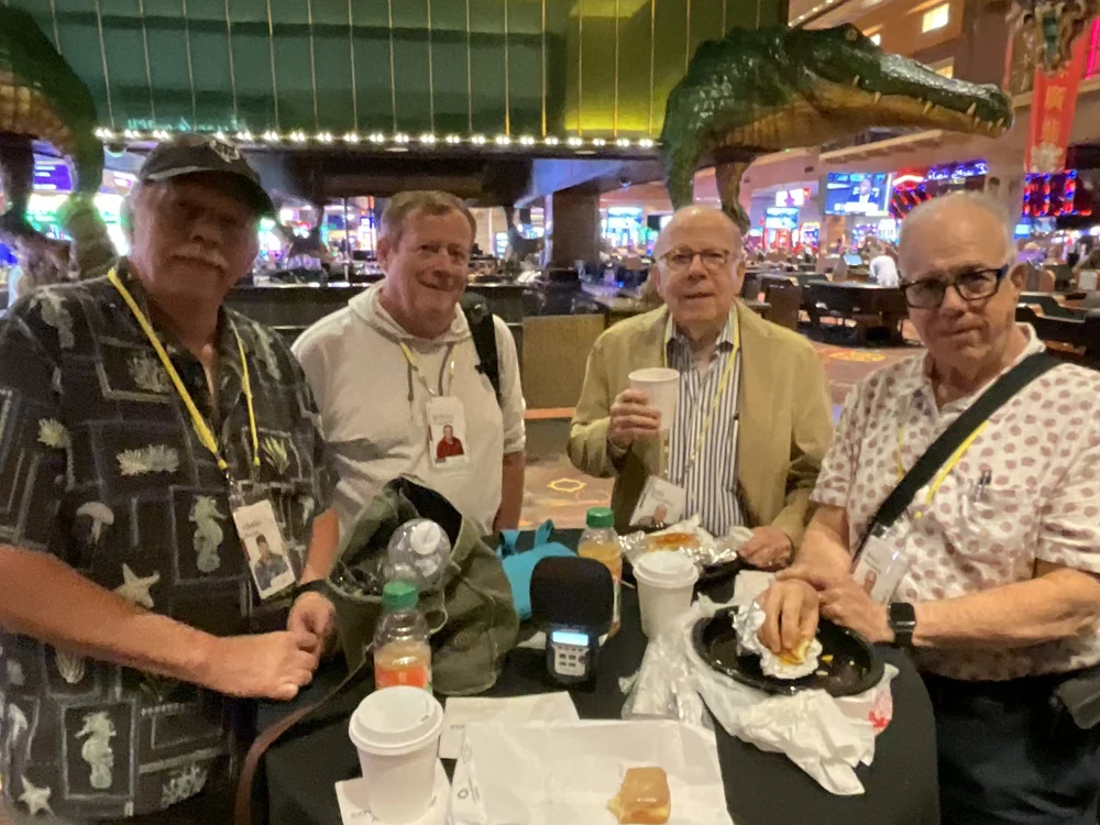 Charlie Randall, Bill Flanagan, John McLaughlin and Bruce Averbook
