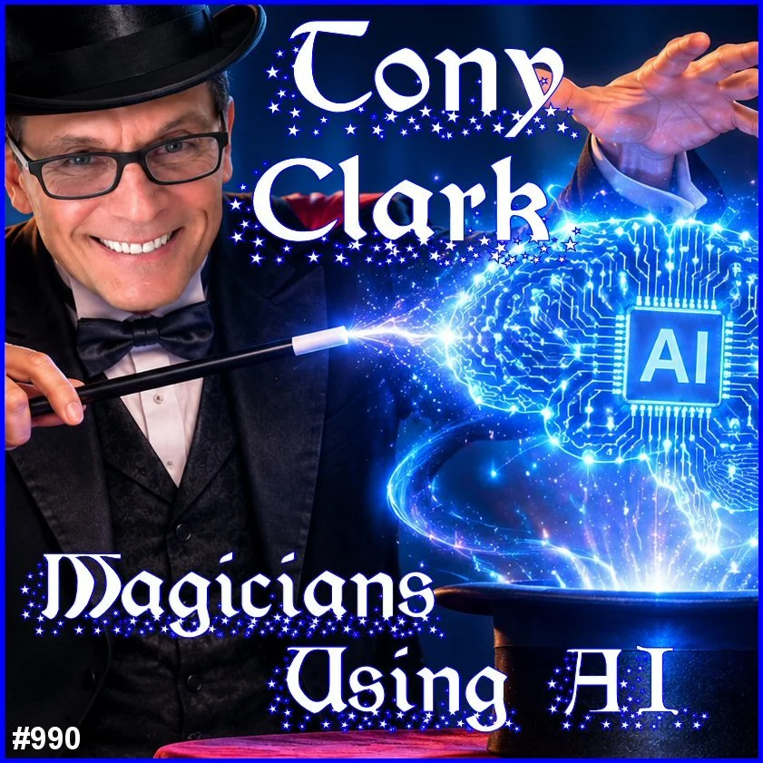 990: Tony Clark - Magicians Using AI episode artwork