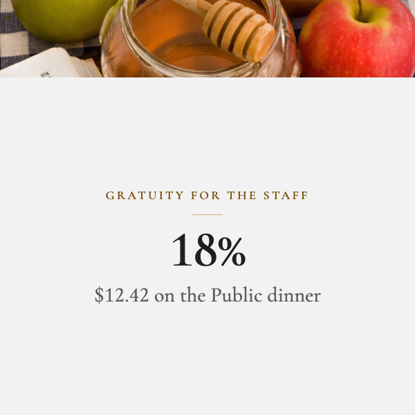 18% Tip - Thank You!