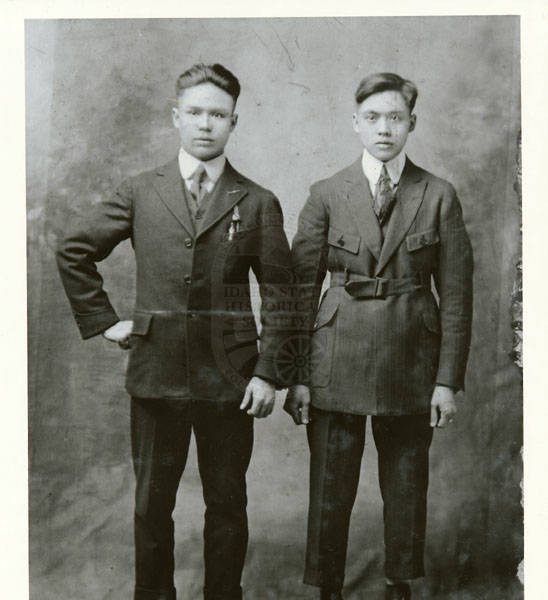 Harry Fong and brother King Fong, Boise ID 1910s-1920s