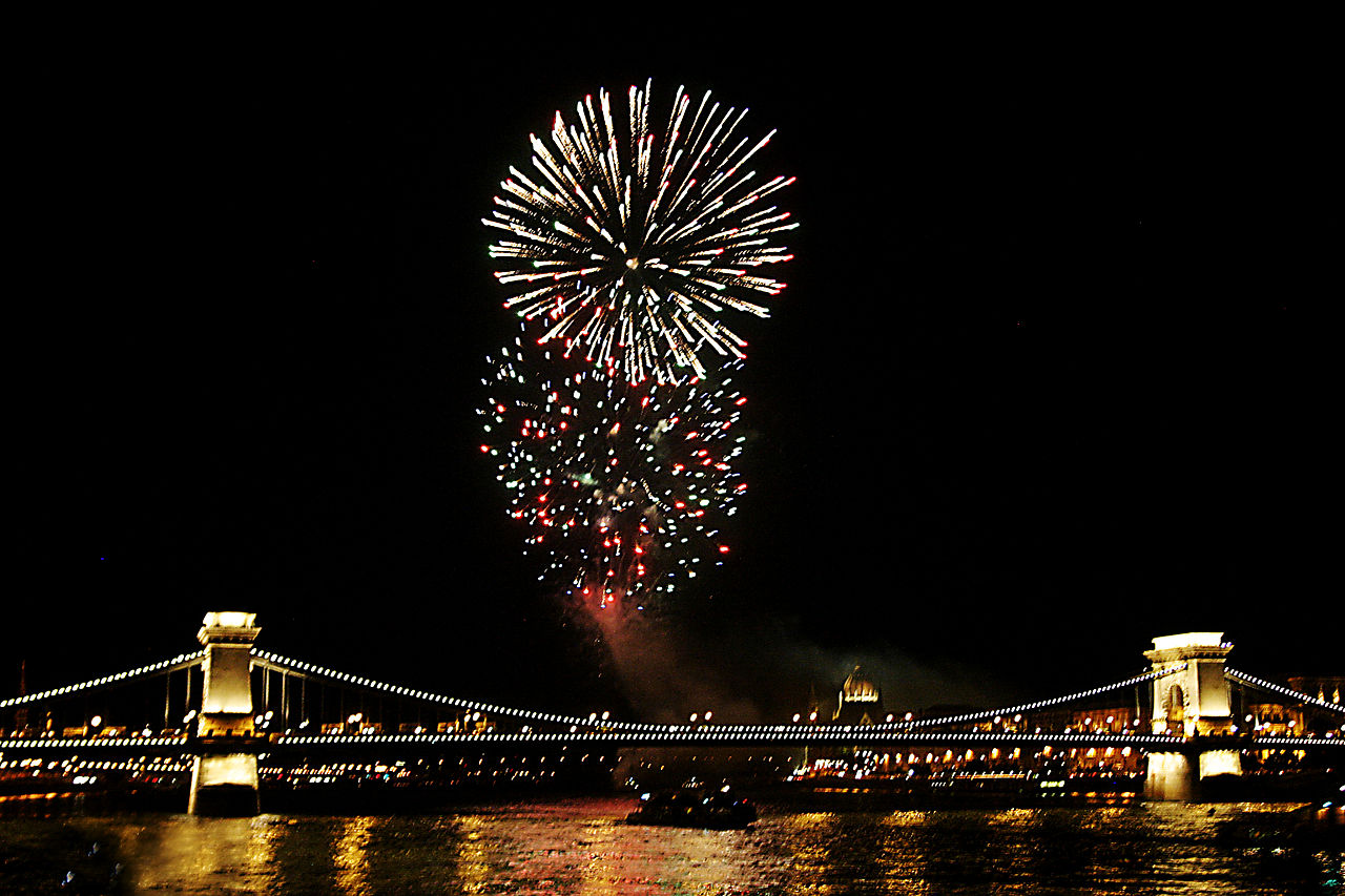Dozens of countries and hundreds of cities help the French celebrate Bastille Day. Here Prague sets off the fireworks in 2016.