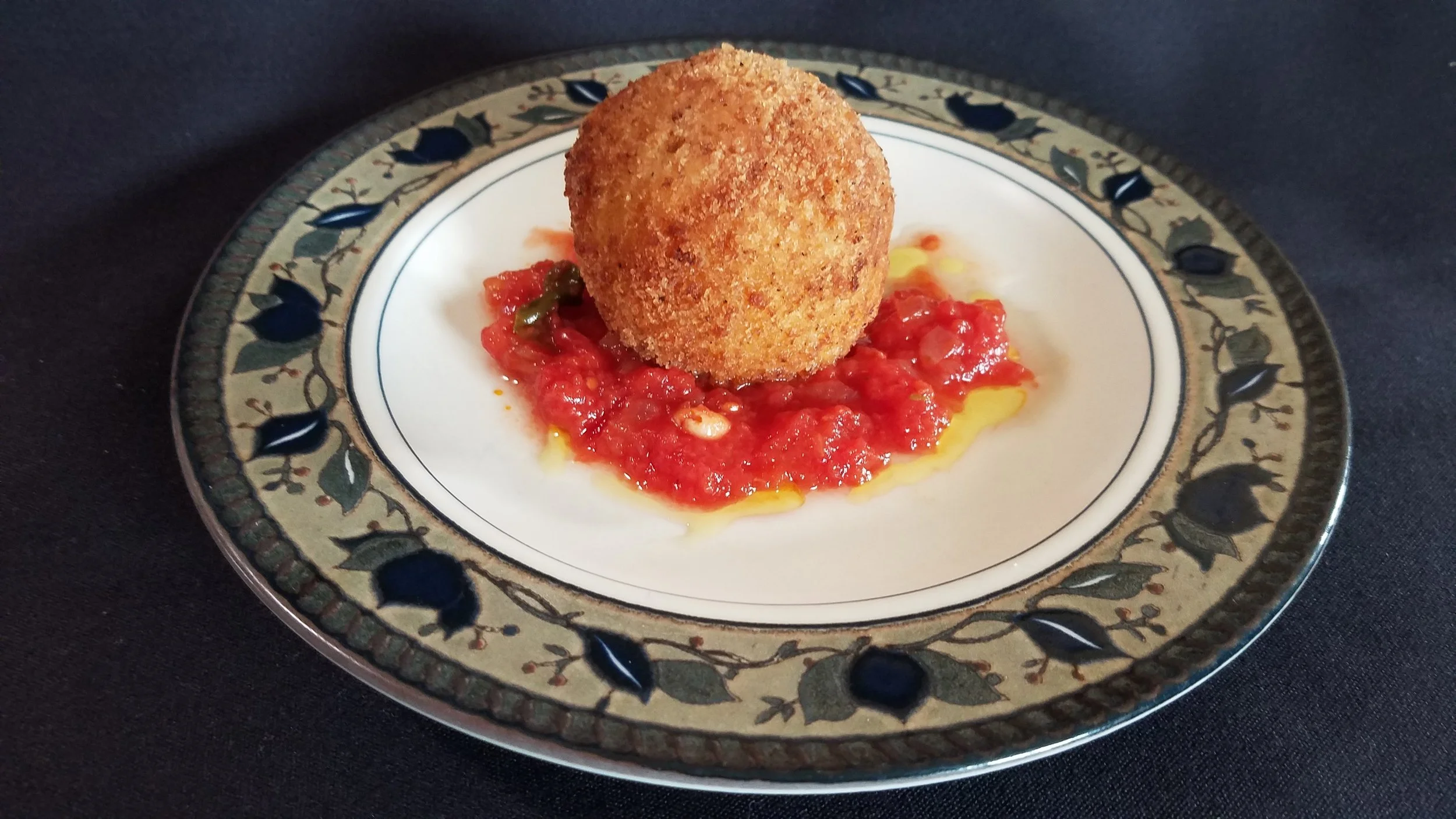 Saffron & Rose Petal Arancini