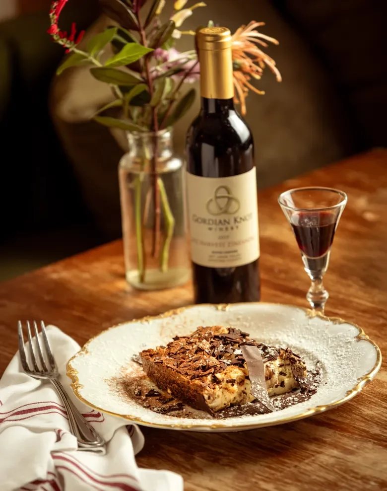 Handmade 'pick me up' - Tiramisu from Chef Rick Vargas.