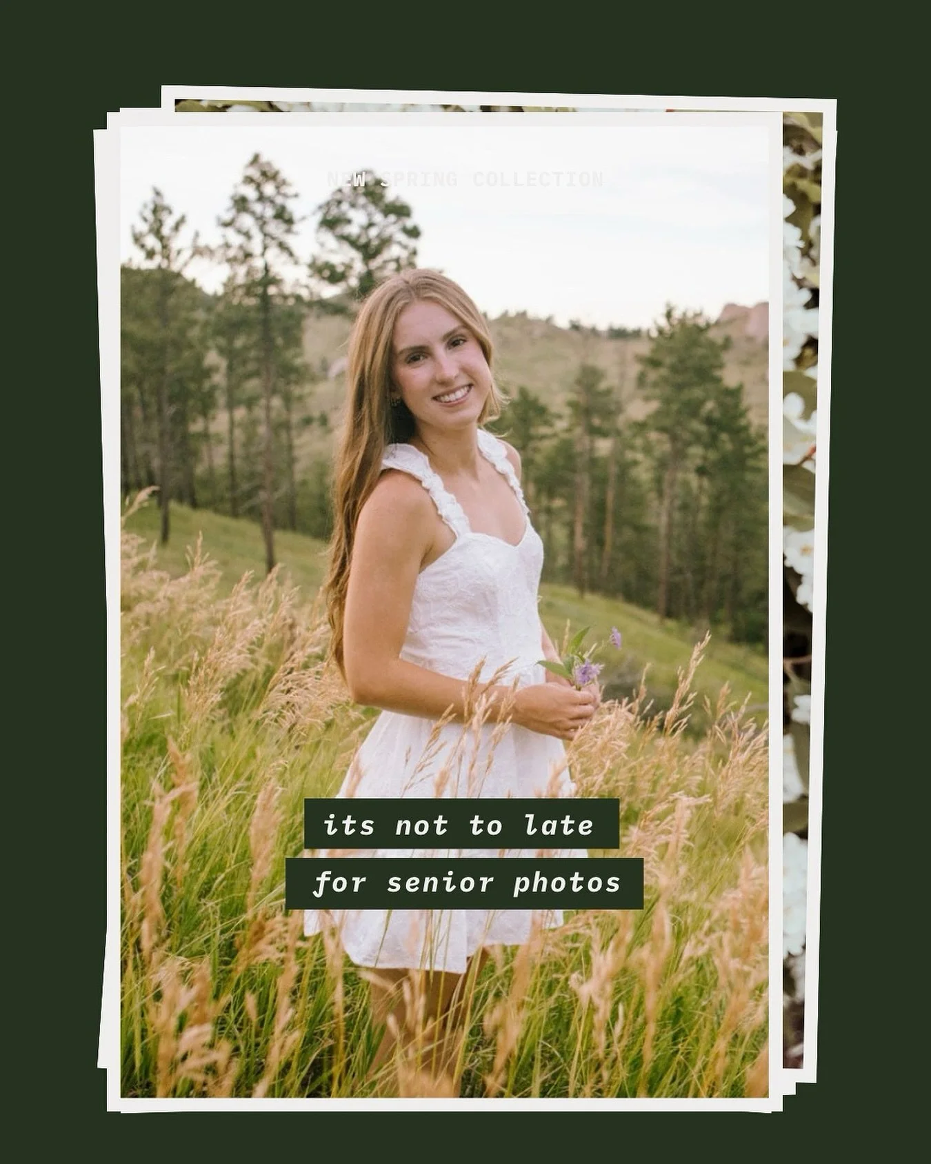 It&rsquo;s not too late to book your senior photos! 🍂
The leaves are starting to turn, the colors are beautiful, and the weather couldn&rsquo;t be more perfect for capturing this special season of your life.

Don&rsquo;t miss out&mdash;spots are fil