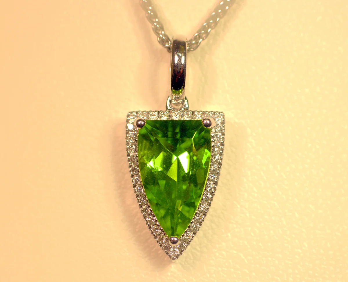 A Peridot pendant necklace would make a special August birthday gift! 