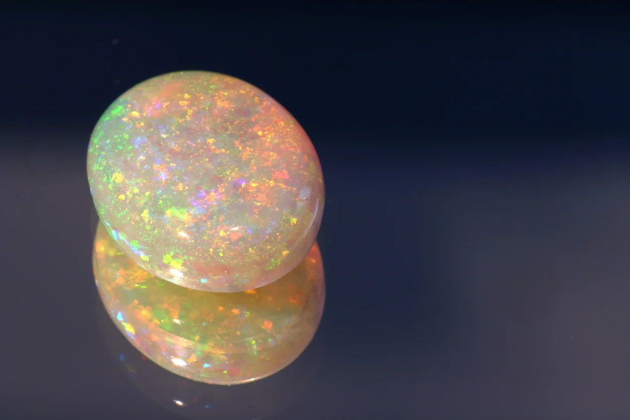 White opal