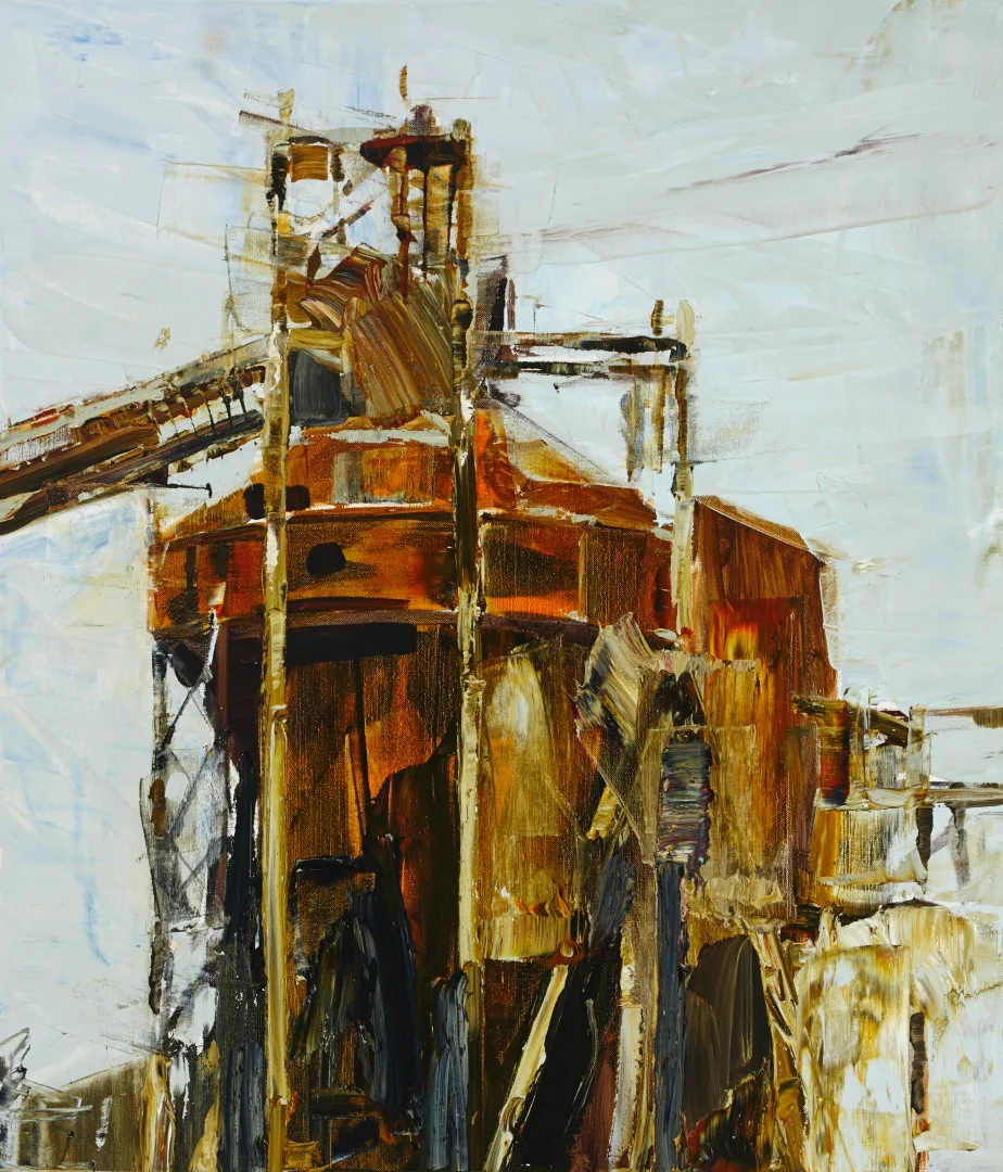  Black Gold no.3. 71cm x 61cm oil on linen 