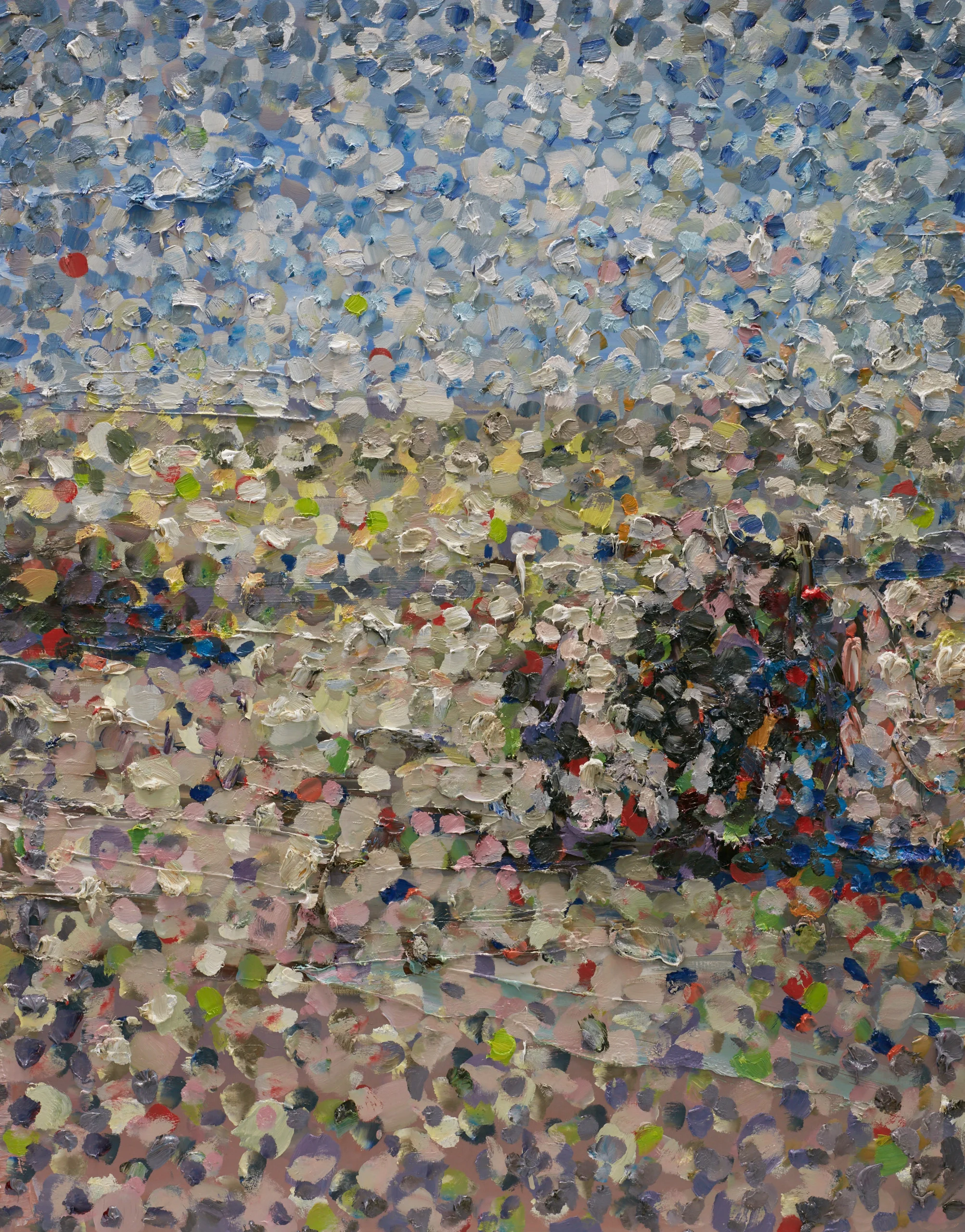 A Still From the Film Mad Max, 2018, oil on linen, 107 x 84 cm