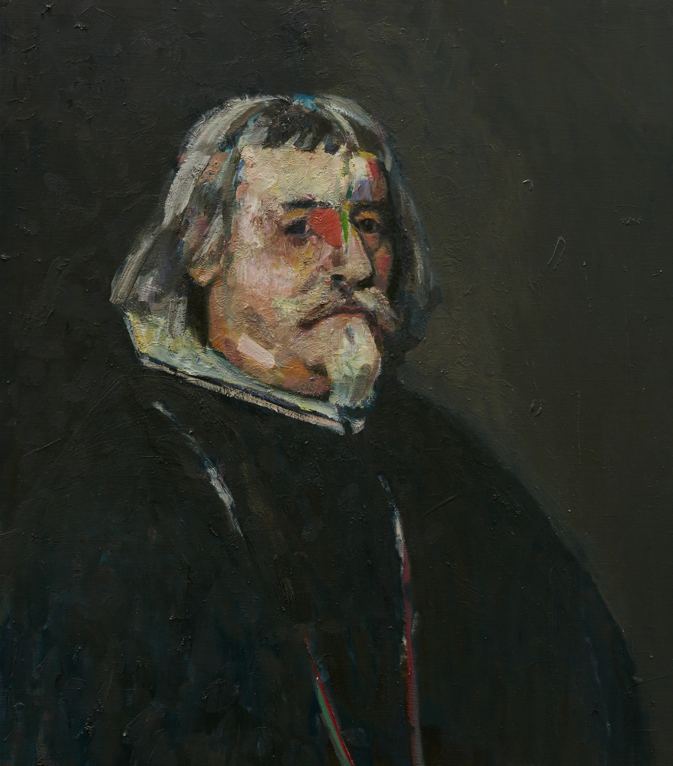 After Velazquez, 2018, oil on linen, 81 x 71 cm